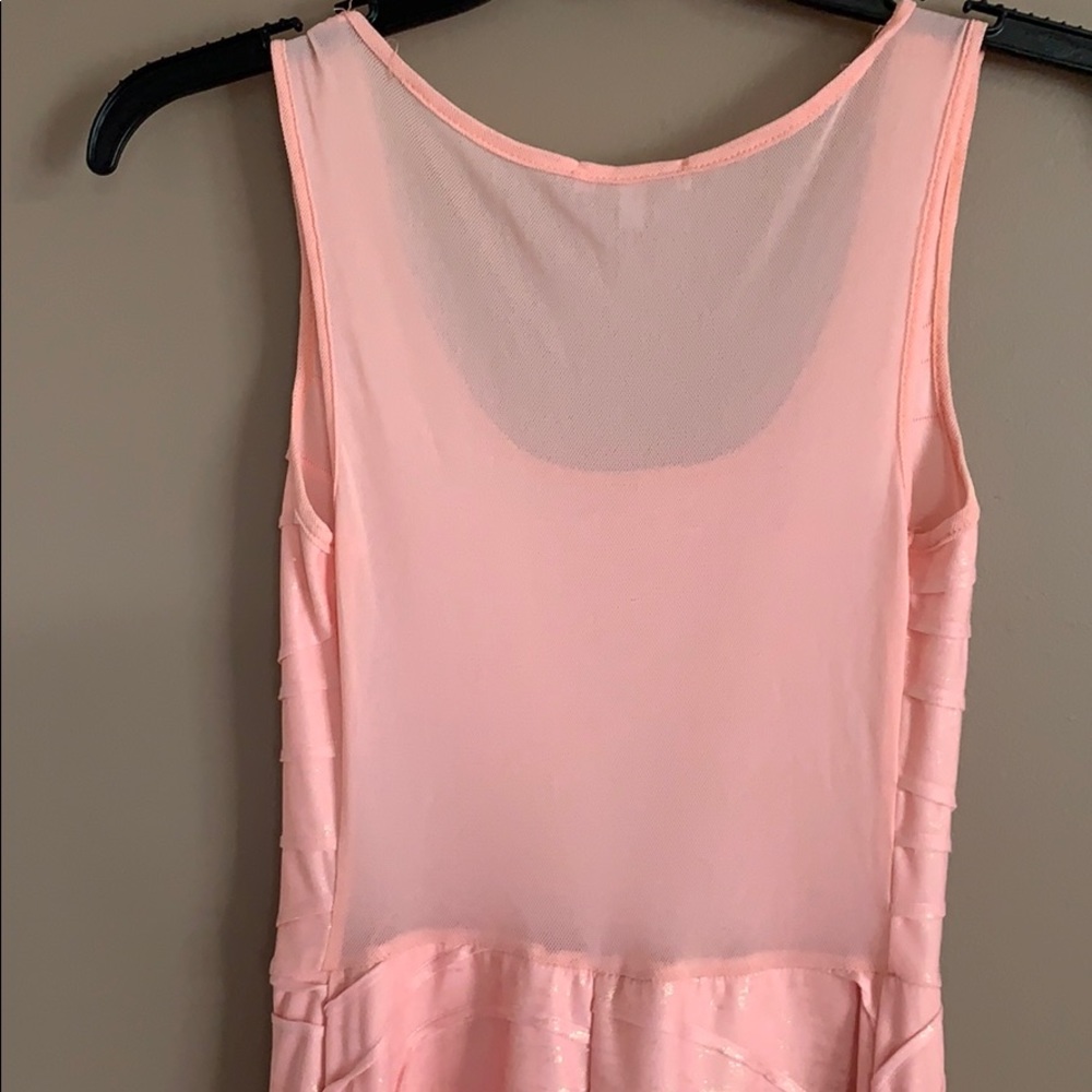 Charlotte Russe skater style dress with sheer back - Picture 3 of 7